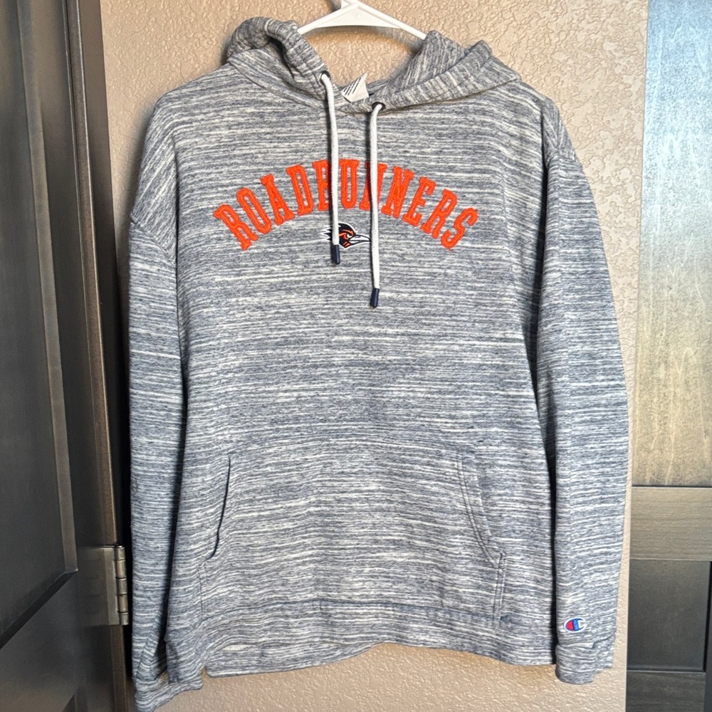 Champion UTSA 'Roadrunners' Hooded Sweatshirt with Orange Script